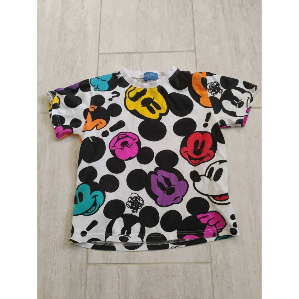 Tokyo Disney Resort Mickey Mouse T-Shirt Short Sleeve Medium Souvenir Unisex Y2K